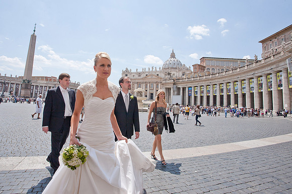 Gifford Green Wedding in Rome, Italy