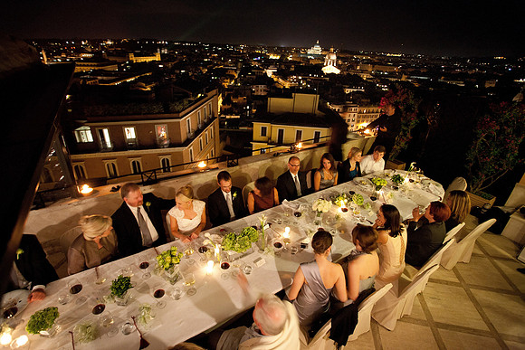 Gifford Green Wedding in Rome, Italy
